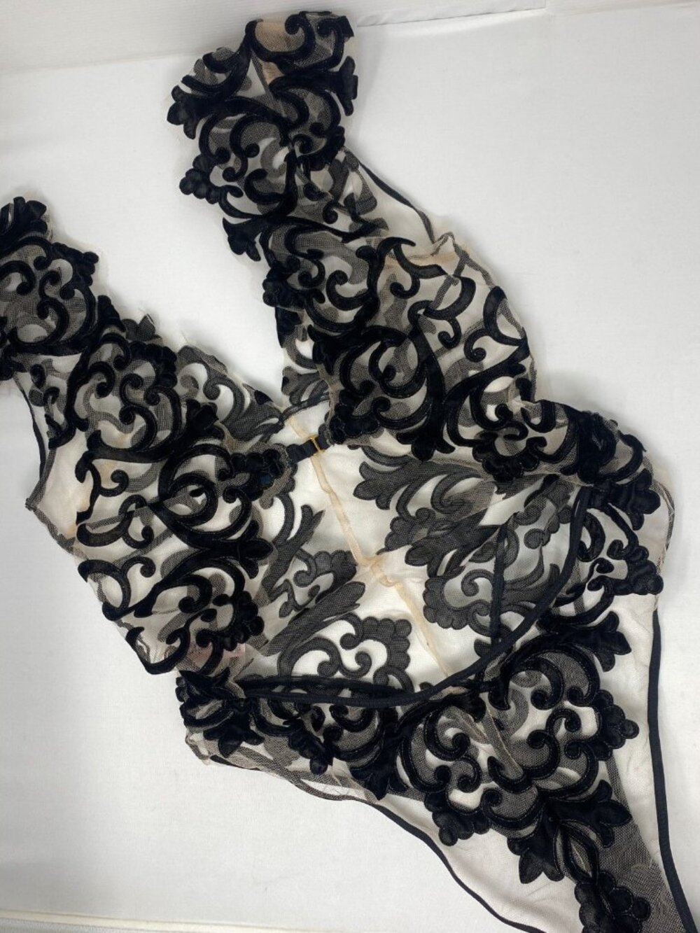 Agent Provocateur Haylie Black Bodysuit AP3 Medium - Picture 9 of 11